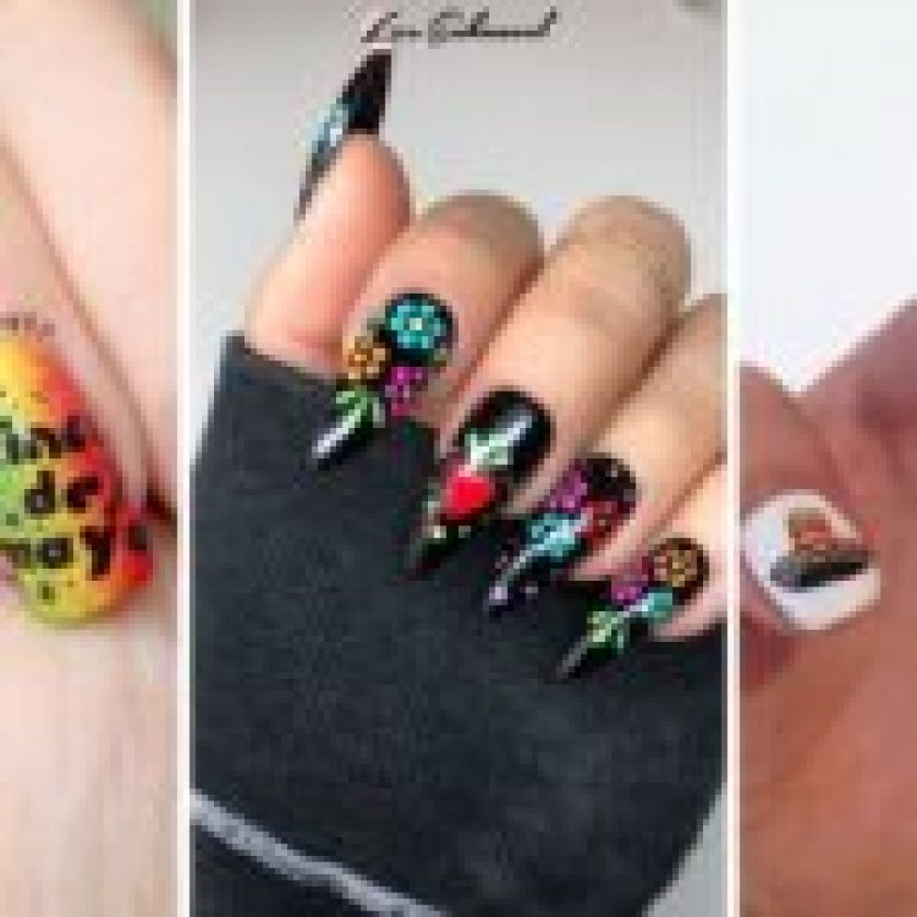 Cinco de mayo Nail ideas