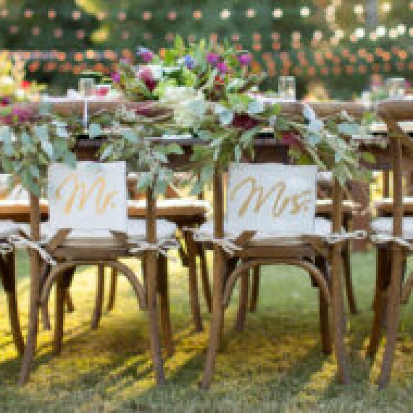 Decorating with Chair Rentals