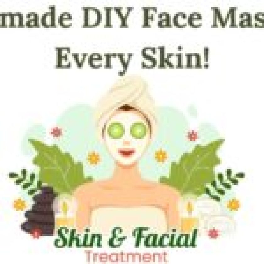 Homemade DIY Face Masks for Every Skin, homemade face pack for glowing skin,