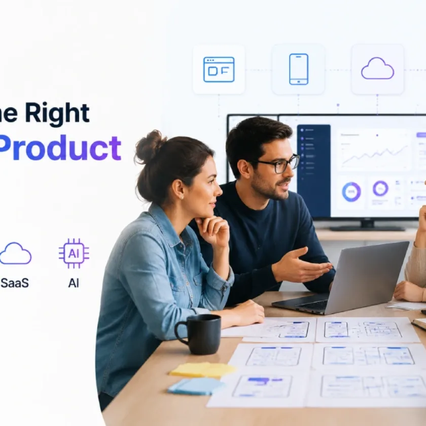 How to choose a digital product partner for web, mobile, SaaS, and AI interface work