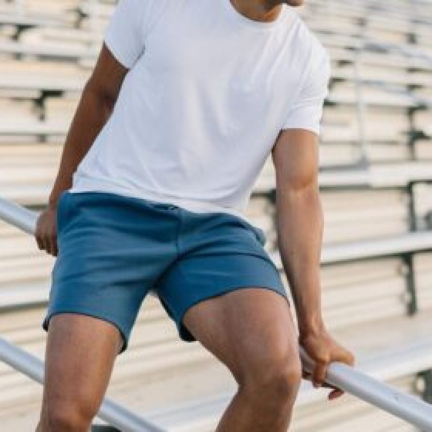 Men Running Short