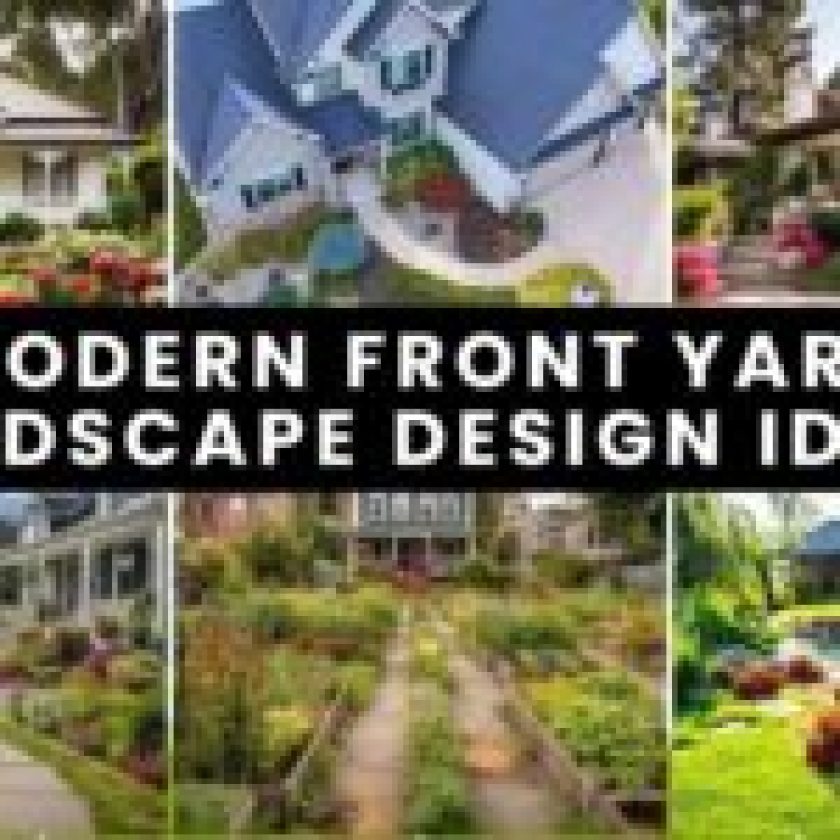 Modern Front Yard Landscape Design Ideas in Philippines