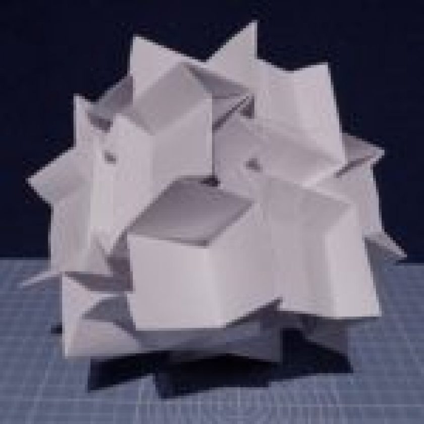 Origami Sculpture Designed by Jo Nakashima