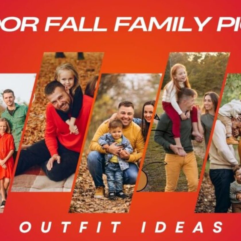 Outdoor Fall Family Picture Outfit Ideas
