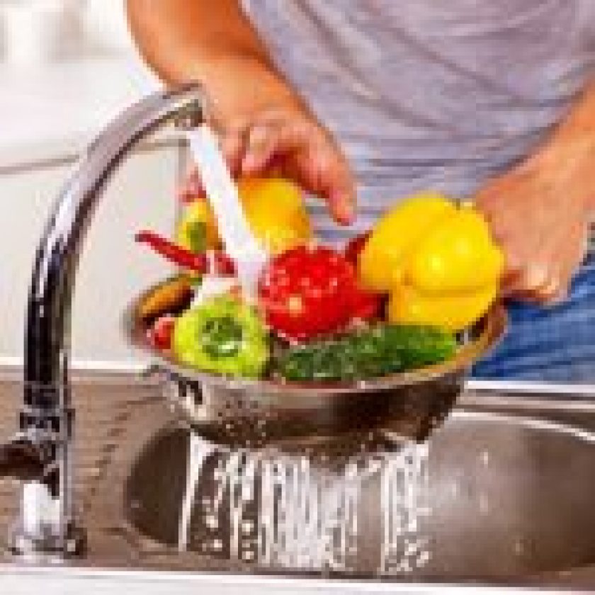 Sanitize Fruits and vegetables
