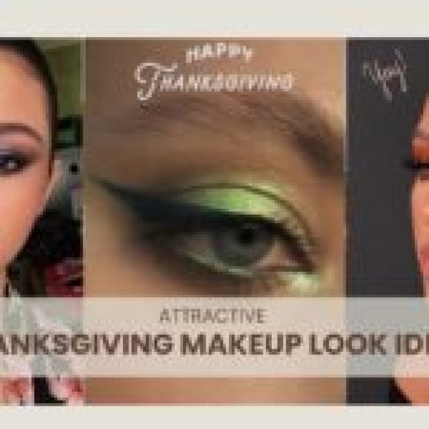 Thanksgiving Makeup Look Ideas to Try This Fall