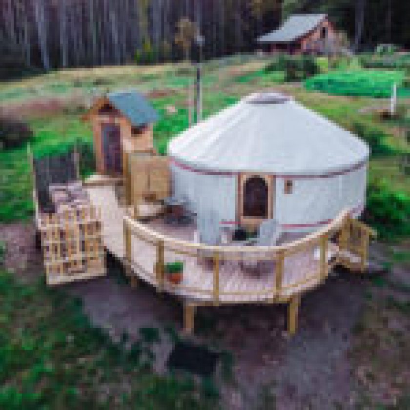 Yurt house