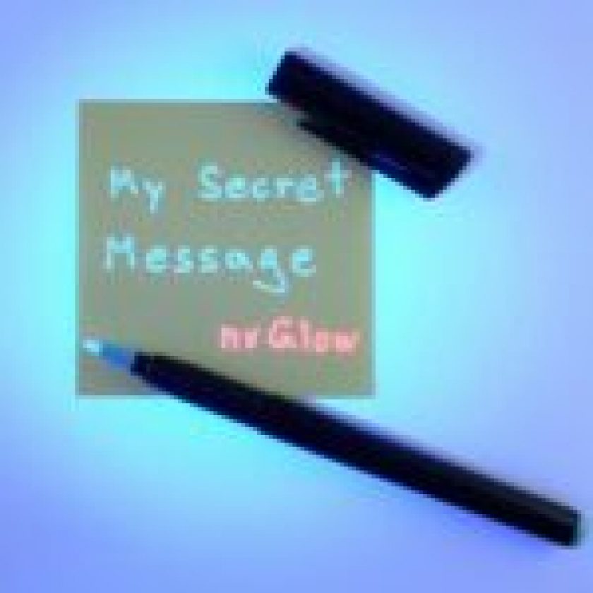invisible writing