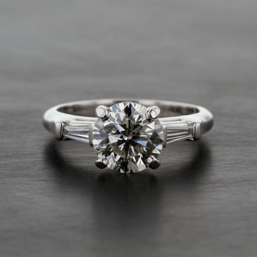 Silver Diamond Ring