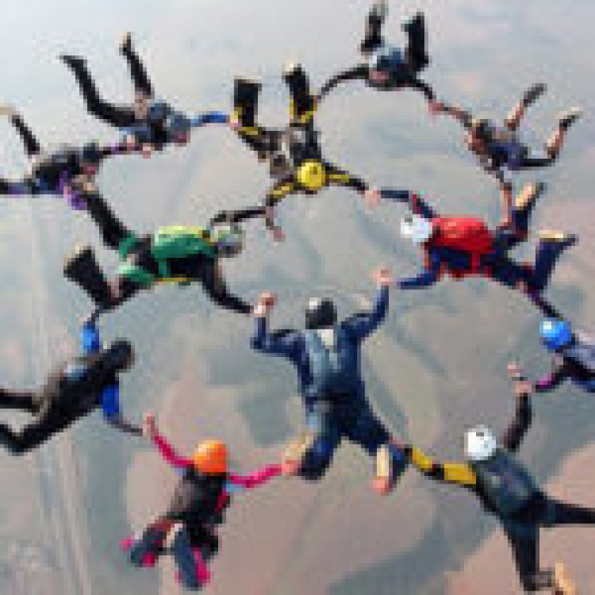 sky diving places