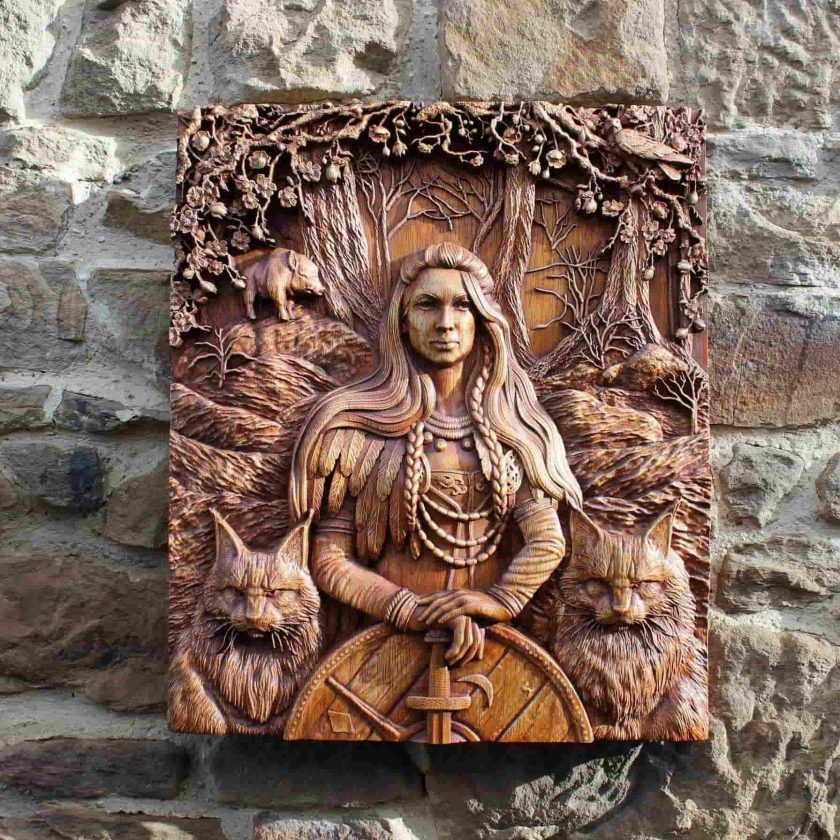 wood carving